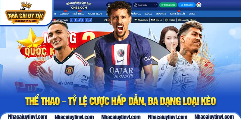 Thể thao - Tỷ lệ cược hấp dẫn, đa dạng loại kèo